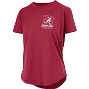 Alabama Pressbox Sunraze Rounded Bottom Tee